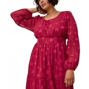 Torrid Cherry Red Star Midi | Whimsical Celestial | Spring Fashion Week Trend